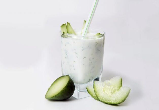သခွားသီး-kefir အစားအသောက်